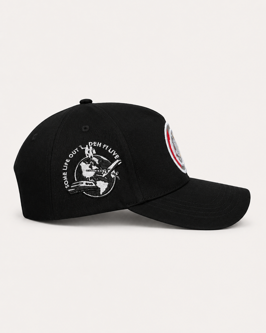 Black Qlubz Legend Snapback Hat