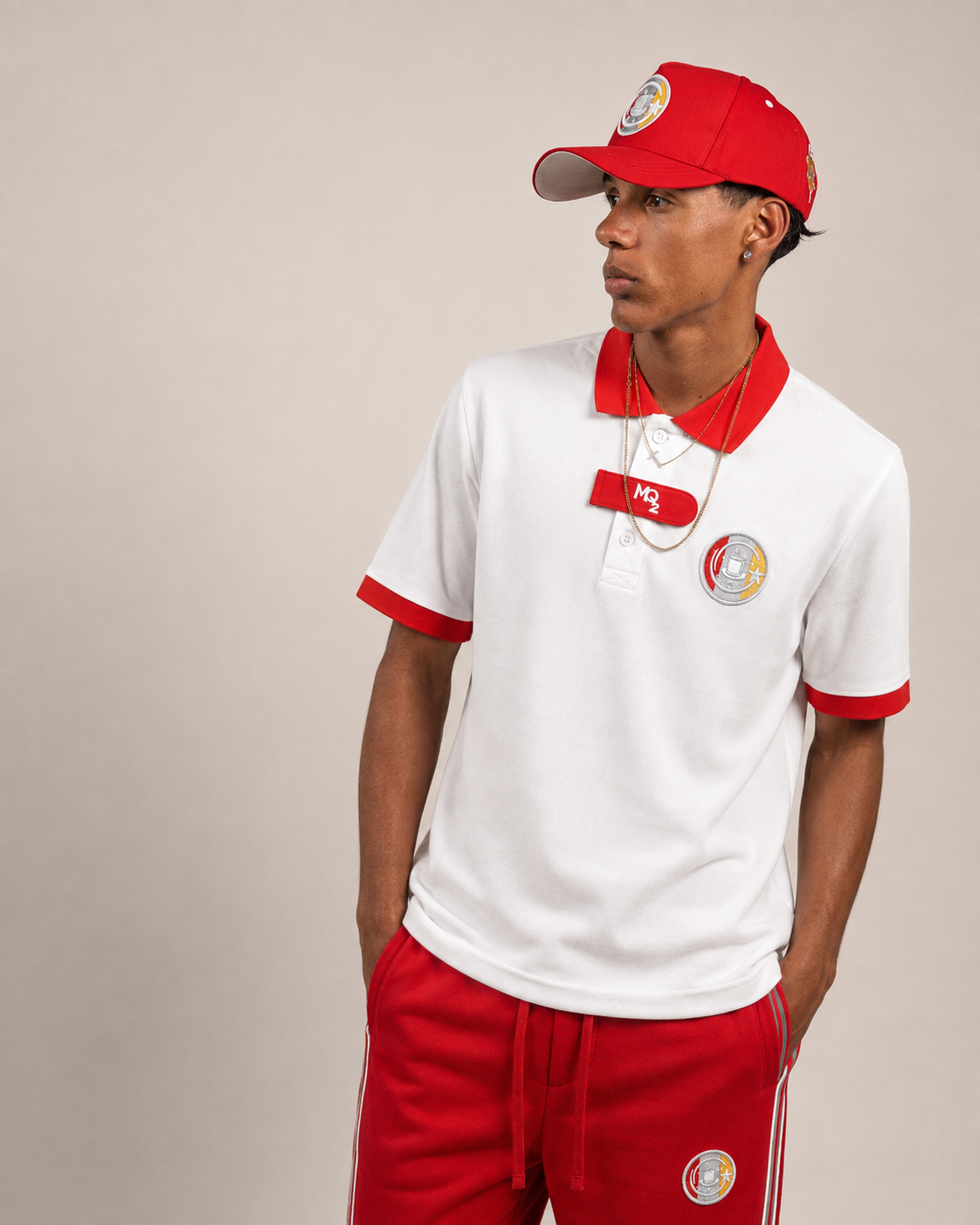 Red Qlubz Legend Snapback Hat